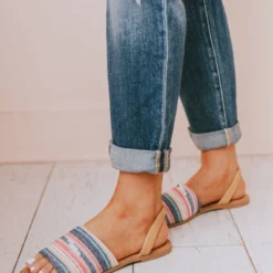 Harper Sling Back Sandal Blue/Pink Shoes