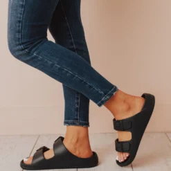 Lennie Buckled Sandals Black Shoes