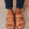 Lennie Buckled Sandals Coral Shoes