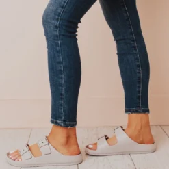 Shoes Lennie Buckled Sandals Grey