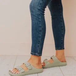 Shoes Lennie Buckled Sandals Sage