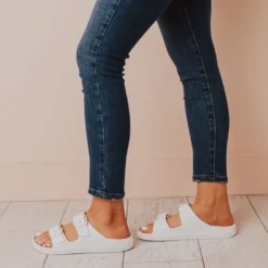 Shoes Lennie Buckled Sandals White
