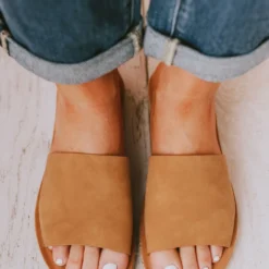 Shoes Leora Slip On Sandals Coffee