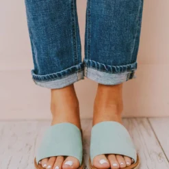 Shoes Leora Slip On Sandals Mint