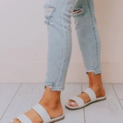 Sandals Megan Slip On Sandal Off White