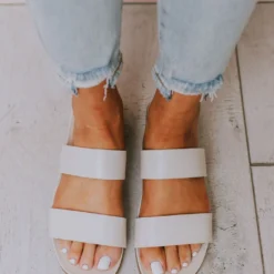 Sandals Megan Slip On Sandal Off White