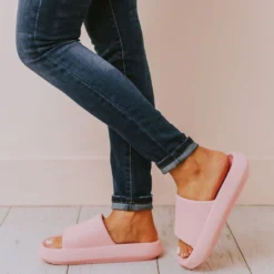 Sandals Pool Slides Pink Shoes