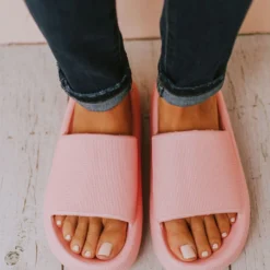 Sandals Pool Slides Pink Shoes