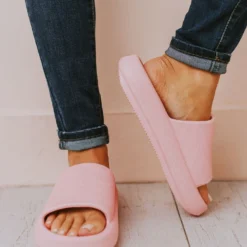 Sandals Pool Slides Pink Shoes