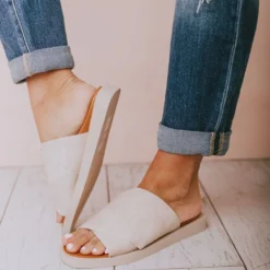 Romi Slip On Sandals Sand