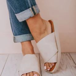 Romi Slip On Sandals Sand