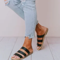 Fortune Dynamic Scout Slip On Sandals Black