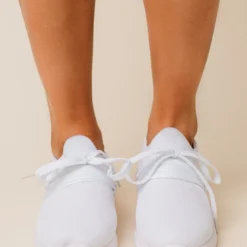 Lucy Avenue Luley Lace Up Sneakers White