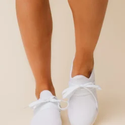 Lucy Avenue Luley Lace Up Sneakers White