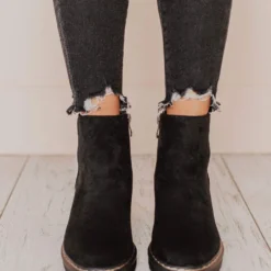 Lucy Avenue Wylde Bootie Black