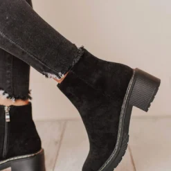 Lucy Avenue Wylde Bootie Black