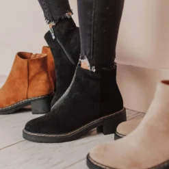 Lucy Avenue Wylde Bootie Black