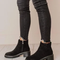 Lucy Avenue Wylde Bootie Black