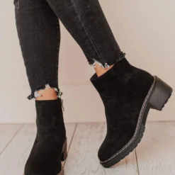 Lucy Avenue Wylde Bootie Black