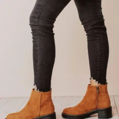 Lucy Avenue Wylde Bootie Camel