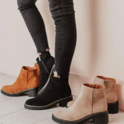 Lucy Avenue Wylde Bootie Camel