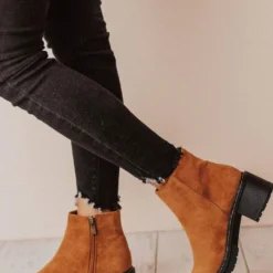 Lucy Avenue Wylde Bootie Camel