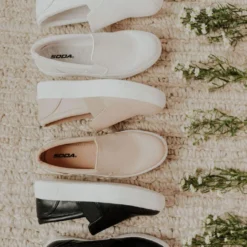 Shoes Zipline Slip On Sneakers White