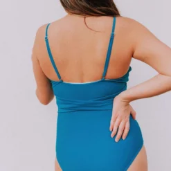 Lucy Avenue Puerto Rico Cutout One Piece Lagoon Swim