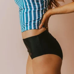 Lucy Avenue Swim Sandy Bottom Black