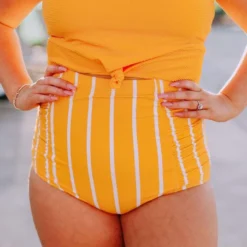 Lucy Avenue Ultra High Waisted Bottoms Solstice Swim