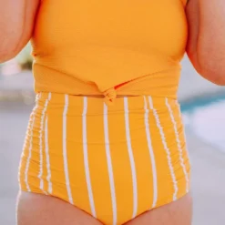 Lucy Avenue Ultra High Waisted Bottoms Solstice Swim