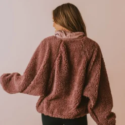 Vendor-unknown Scout Half Button Down Pullover Cocoa