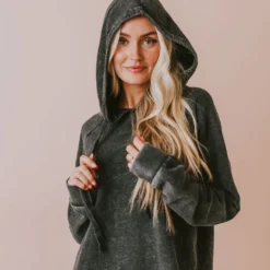 Vendor-unknown Tulsi Jacquard Hoodie Black