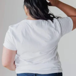 Tops All American Babe Embroidered Tee