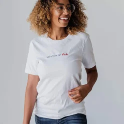 Tops All American Babe Embroidered Tee