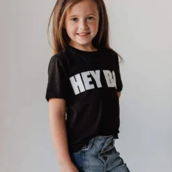Vendor-unknown EXCLUSIVE! Kids Hey Boo Patch Tee
