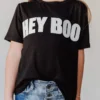 Vendor-unknown EXCLUSIVE! Kids Hey Boo Patch Tee