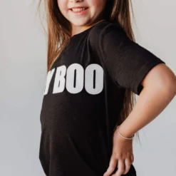 Vendor-unknown EXCLUSIVE! Kids Hey Boo Patch Tee