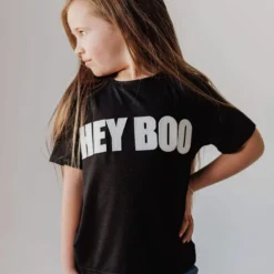 Vendor-unknown EXCLUSIVE! Kids Hey Boo Patch Tee