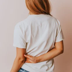 Vendor-unknown America USA Distressed Tee Tops