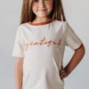 Vendor-unknown Kid's Grateful Embroidered Tee KIDS