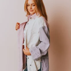 Vendor-unknown Tops Alura Corduroy Shacket