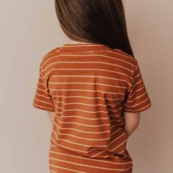 Vendor-unknown KIDS BABE Striped Tee Kid's