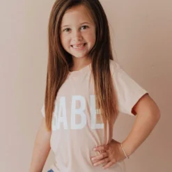 Vendor-unknown KIDS Babe Tee Ballet Slipper Pink Kid's