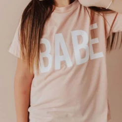 Vendor-unknown KIDS Babe Tee Ballet Slipper Pink Kid's