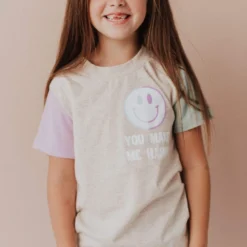 Vendor-unknown Kid's KIDS Smiley Graphic Tee