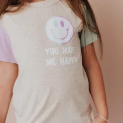 Vendor-unknown Kid's KIDS Smiley Graphic Tee