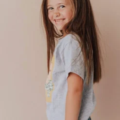 Vendor-unknown Kid's KIDS Soul, Heart, Mind Tee Heather Grey