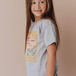 Vendor-unknown Kid's KIDS Soul, Heart, Mind Tee Heather Grey