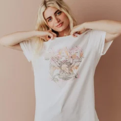 Vendor-unknown Oversized Dreamer Graphic Tee Tops